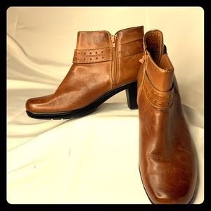 Cognac Brown Women’s Booties